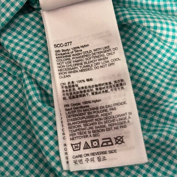 Marmot Marissa Long Sleeve Packable Plaid Button Down Lightweight Shirt Women S - Picture 8 of 11